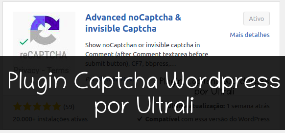 Plugin Captcha Wordpress