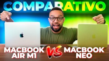 MacBook Neo vs MacBook Air M1 | Comparativo completo!